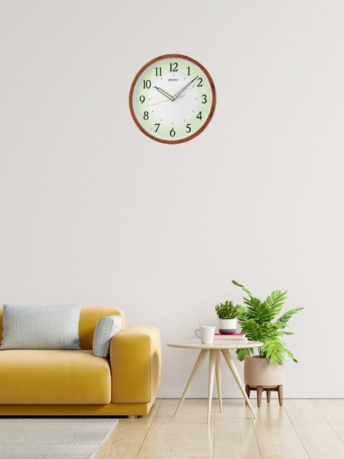 SEIKO elegant multicolor plastic wall clock-image-45