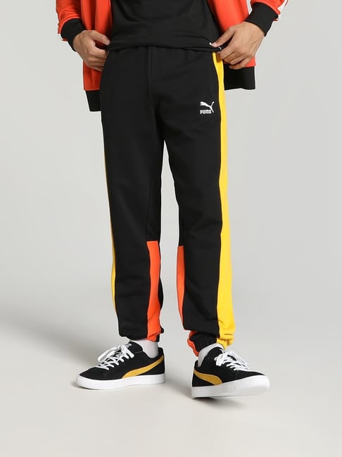 Buy Orange  Grey Track Pants for Men by INDIWEAVES Online  Ajiocom