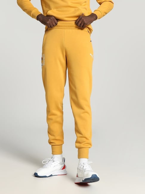 Puma yellow pants best sale