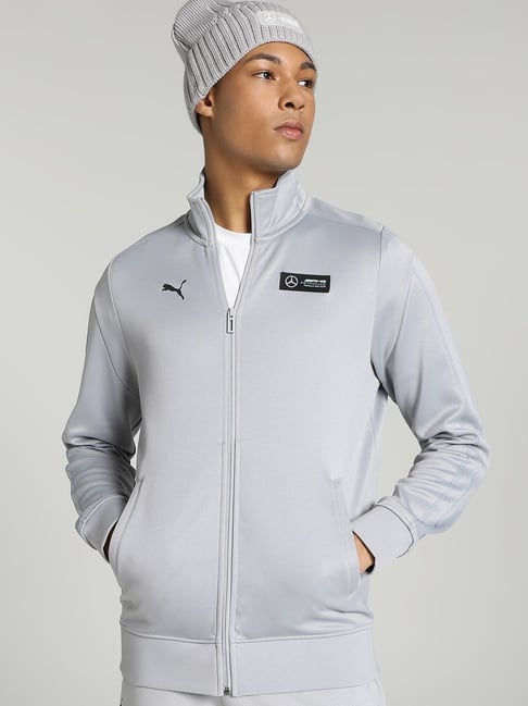 Puma grey outlet jacket