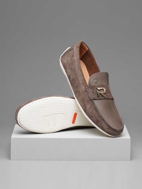 Ruosh Men's Grey Casual Loafers-picture-16