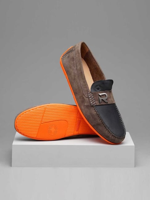 Ruosh Men's Silver Casual Loafers-picture-47