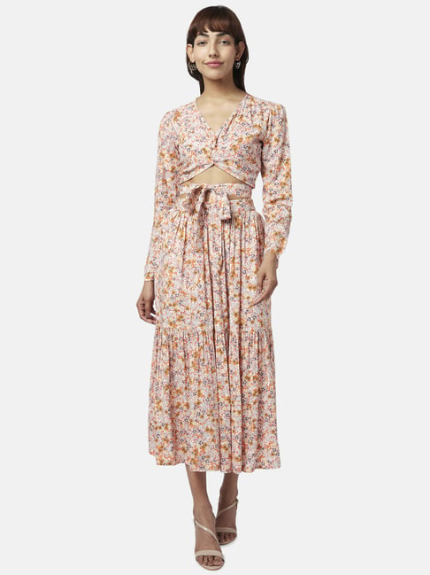 People by Pantaloons Multicolored Printed Co-Ords Set