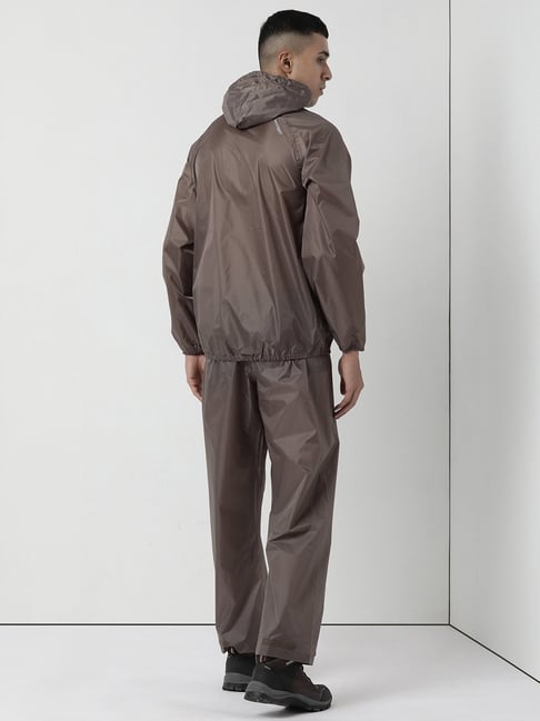 Wildcraft Rain Cheater Eco Suit - Khaki (L) : Amazon.in: Fashion