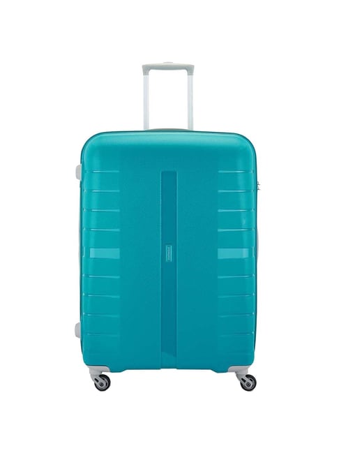 Aristocrat Nexon Teal Blue Textured Hard Large Trolley Bag - 56 cm-picture-40