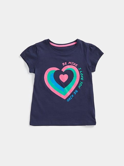 Mothercare Kids Navy Printed T-Shirt-picture-14