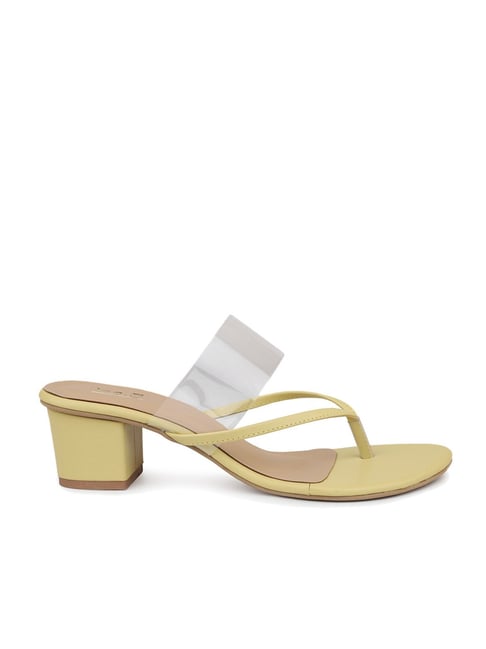 Inc.5 Women's Yellow Thong Sandals-picture-23