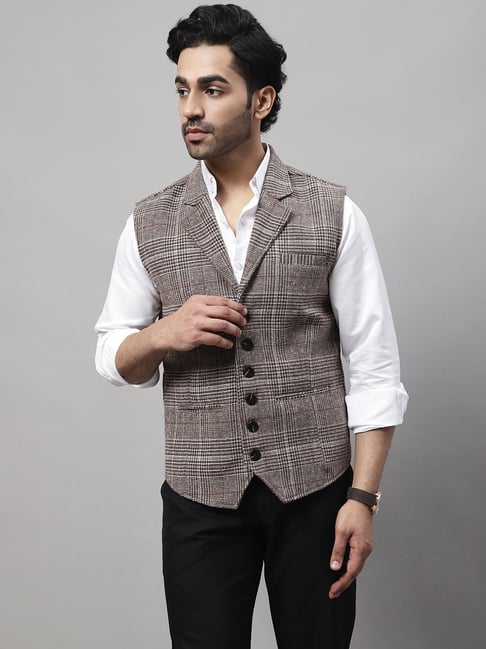 Waistcoat on sale in checks