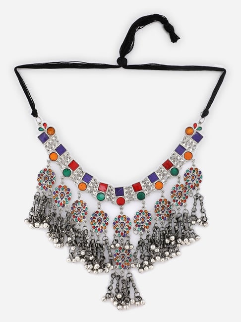STARINN BEAUTIFUL STATEMENT NECKLACE MULTI BRIGHT COLOR STATEMENT NECKLACE  Gold-plated Plated Metal, Glass Necklace Price in India - Buy STARINN  BEAUTIFUL STATEMENT NECKLACE MULTI BRIGHT COLOR STATEMENT NECKLACE  Gold-plated Plated Metal, Glass
