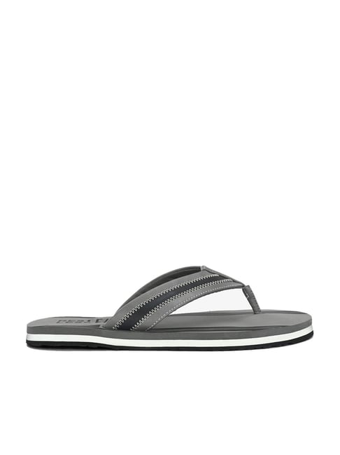 Spykar Men s Grey Flip Flops