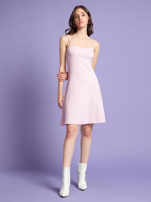 Bewakoof Pink A Line Dress