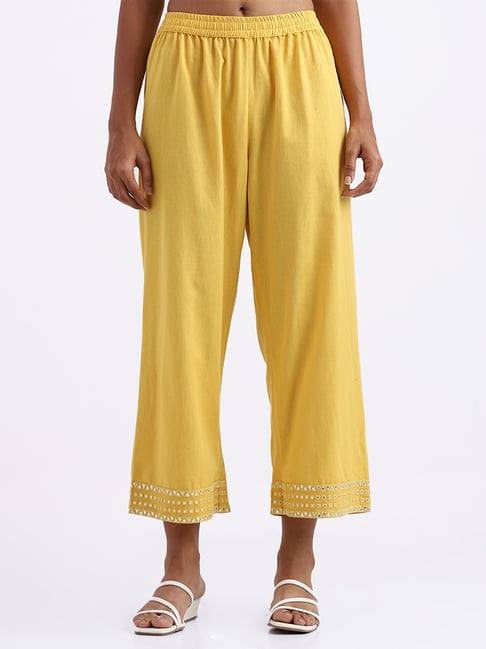 Buy INDIAN FLOWER Soft Rayon Ankle Length Palazzo Pant for Women Relaxed  fit at Amazonin