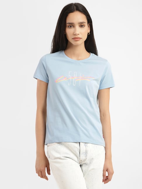 levis logo t shirt women's india