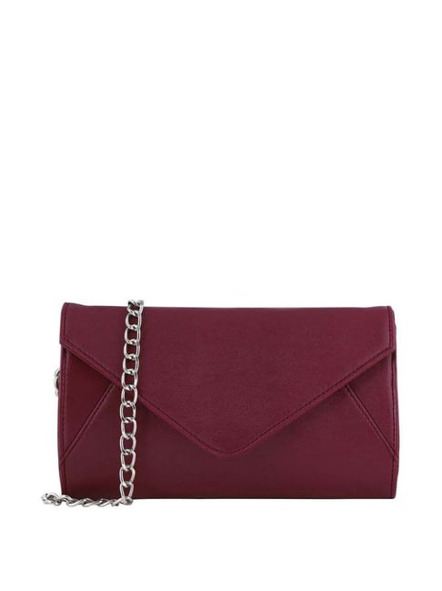 Buy Toteteca Red Solid Medium Sling Handbag Online At Best Price