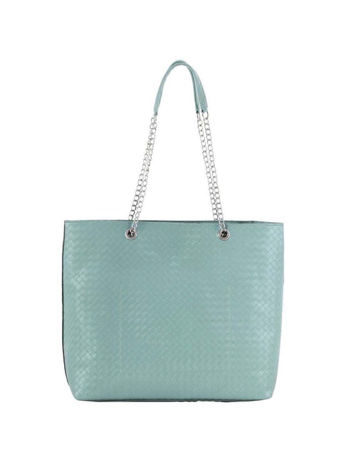 Buy Toteteca Green Textured Medium Tote Handbag Online At Best Price @ Tata  CLiQ