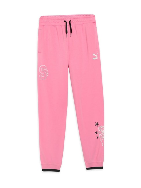 Puma Kids Pink Solids Sweatpants