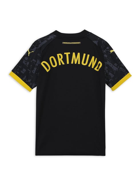 Black and gold outlet pumas youth jersey