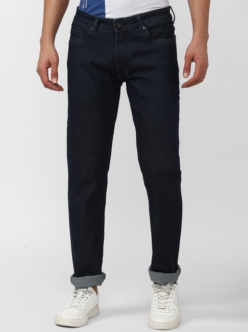 Price History of Peter England Jeans Black Slim Fit Jeans from