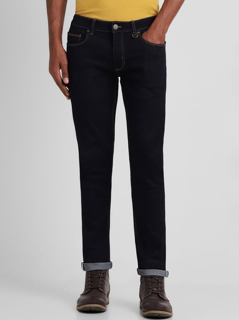 Buy Peter England Jeans Black Skinny Fit Jeans for Mens Online