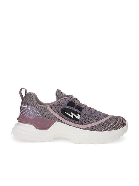 mauve running shoes