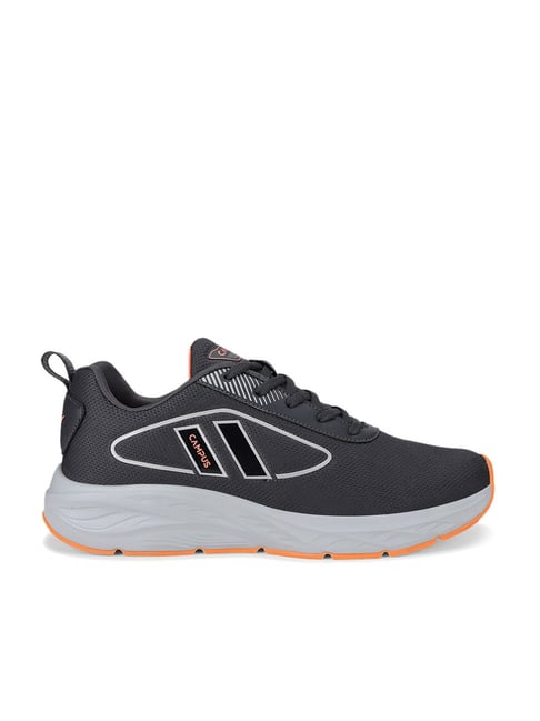 Campus Men's Lucius Charcoal Grey Running Shoes