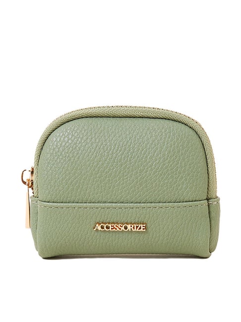 Buy TnW Womens Small Zip Around Purse | Ladies 2 Fold Wallet(Light Green)  Online at Best Prices in India - JioMart.