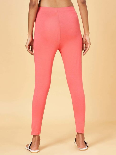 Buy Rangmanch by Pantaloons Coral Regular Fit Leggings for Women