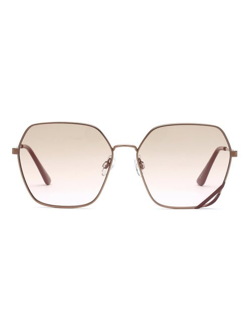 St. Tropez Hexagon Sunglasses in gradient pink | Ramy Brook