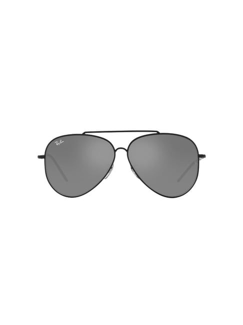 Buy black color silver frame aviator sunglasses Online In India At  Discounted Prices