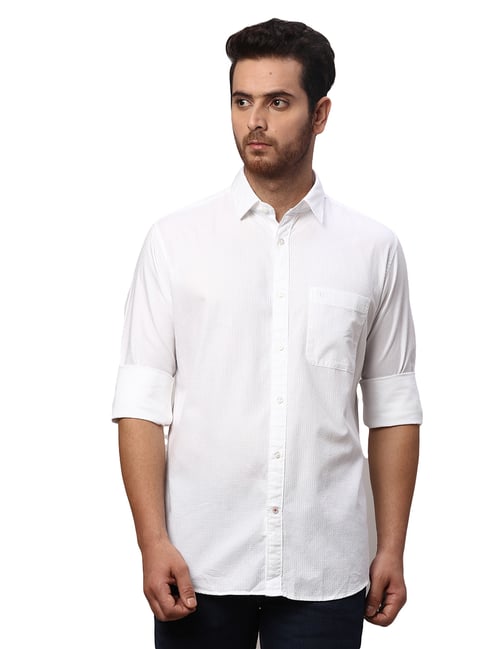 Raymond white shirt on sale piece