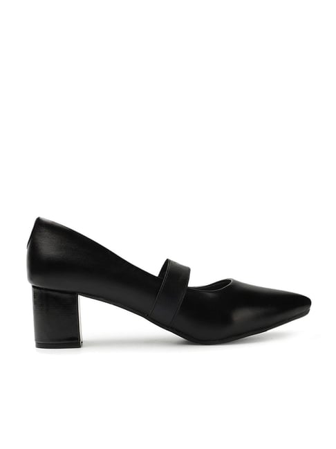Black Chunky Platform Mary Jane Shoes – KOI footwear