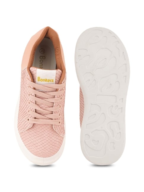 Buy Bonkerz by Iconics Women's Pink Sneakers for Women at Best
