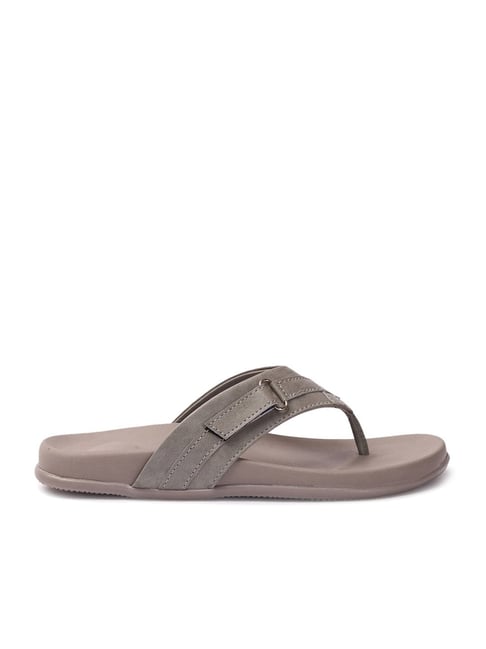 Buy Woodland Men's Dirt Grey Thong Sandals for Men at Best Price @ Tata CLiQ