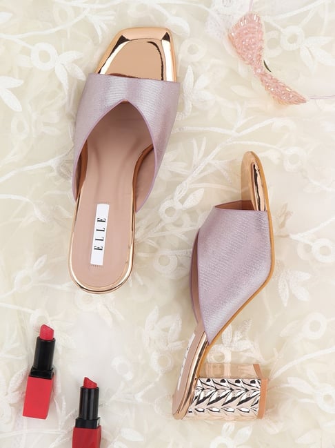 Elle Women's Rose Gold Casual Sandals-picture-43