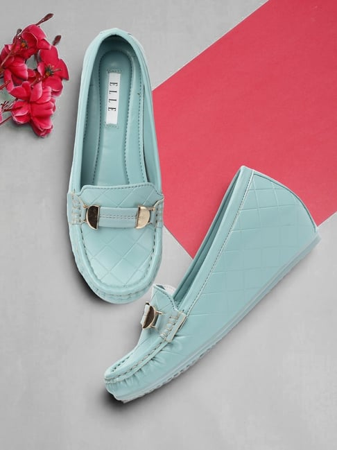 Elle Women's Sky Blue Casual Loafer - Main Image