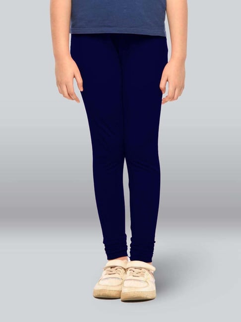 Buy Navy Blue Leggings for Girls by KG FRENDZ Online | Ajio.com