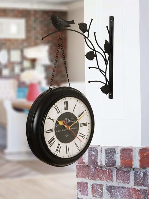 CHRONIKLE Black Iron Wall Clock-picture-34