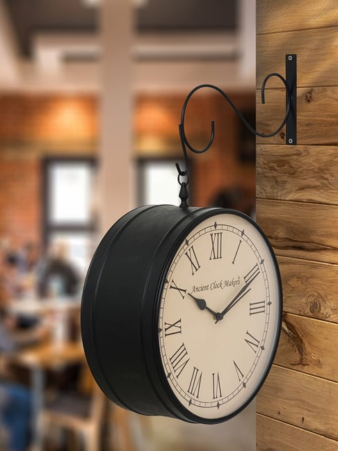 CHRONIKLE Black Iron Wall Clock-picture-26