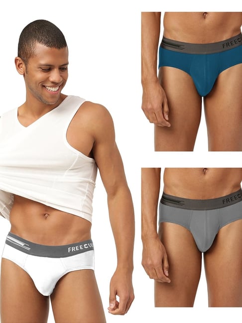 Freecultr Multi Comfort Fit Briefs - Pack of 3-picture-26