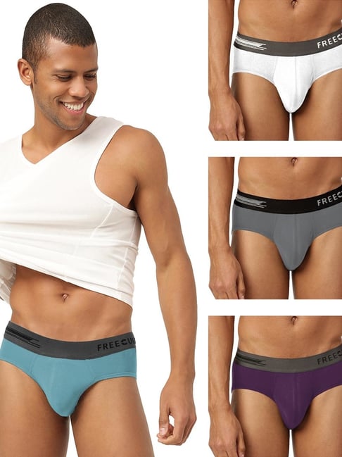 Freecultr Multi Comfort Fit Briefs - Pack of 4-picture-14