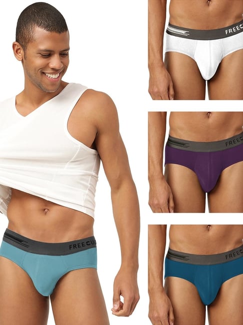 Freecultr Multi Comfort Fit Briefs - Pack of 4-picture-11