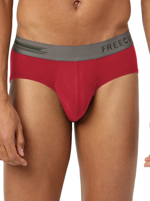 Freecultr Sassy Red Comfort Fit Briefs-picture-40