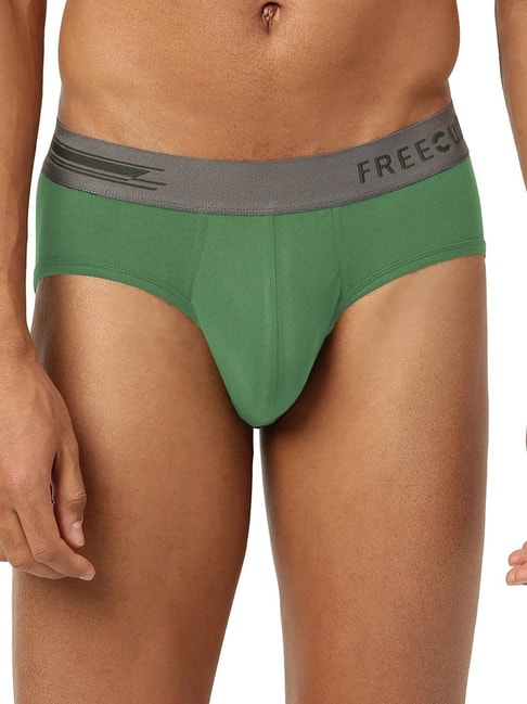 Freecultr Turtle Green Comfort Fit Briefs