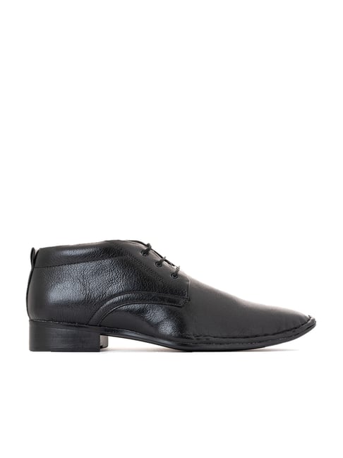 Buy Lazard by Khadims Men's Black Derby Shoes for Men at Best