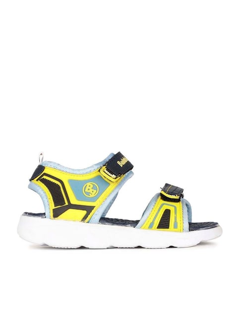 Bubblegummers by Bata Kids Blue Yellow Floater Sandals