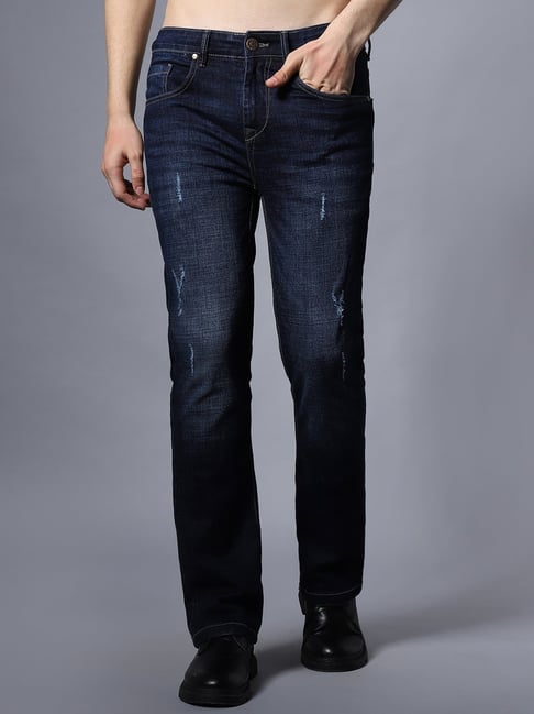 High Star Dark Blue Regular Fit Jeans-picture-46