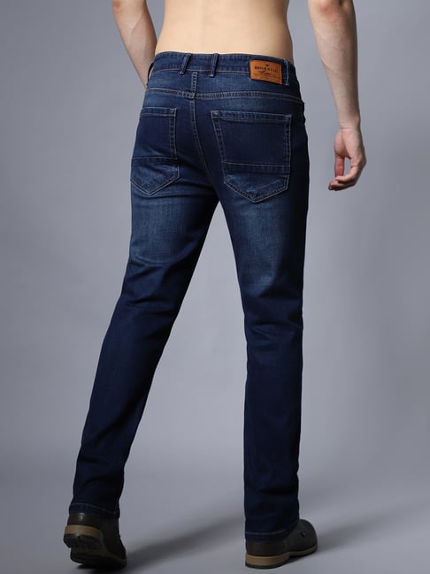 Buy online Blue Denim Washed Jeans from Clothing for Men by Ragzo for 1099  at 27 off  2023 Limeroadcom