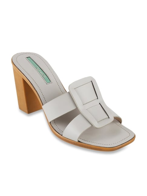 Catwalk cheap white sandals