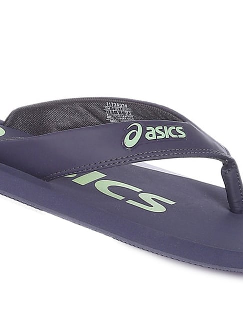 Buy Asics Men s Zorian Bm Blue Flip Flops for Men at Best Price