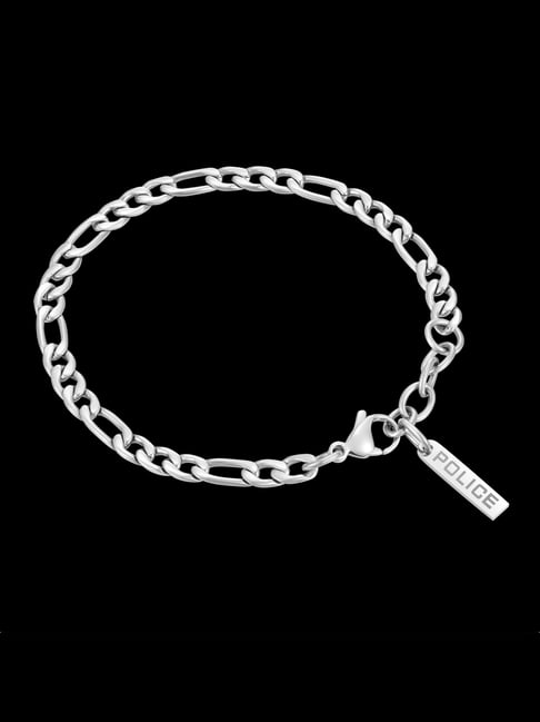 Police Officer Law Enforcement Thin Blue Line Leather Steel Handcuffs  Bracelet | eBay